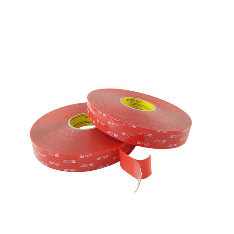 3M4905VHB双面胶带 透明亚克力胶4905P强力高粘金属玻璃汽车胶带