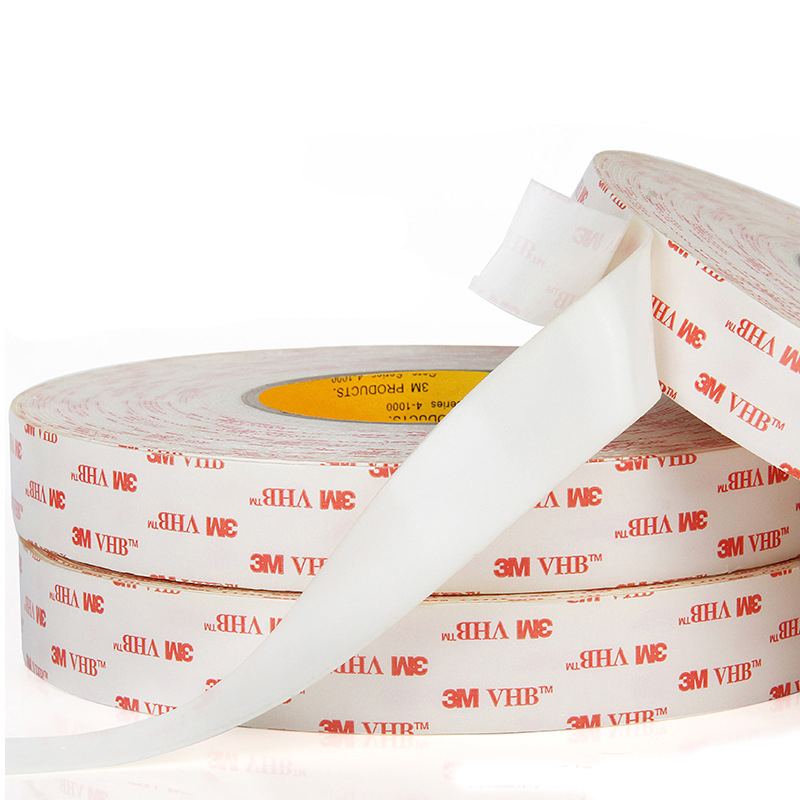 3M4945VHB泡棉双面胶带玻璃面板视窗铭牌装饰条