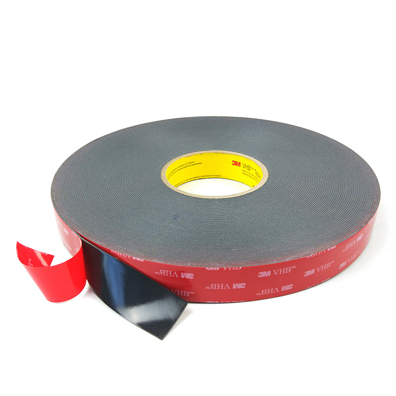 3M4979F双面胶 1.6mm丙烯酸泡棉防水耐高温强力双面胶带